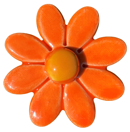 Pannonhem AB. - Wholesale Artificial Flowers - Ceramic Flower Daisy/small, Plant stake,Daisy on stem6