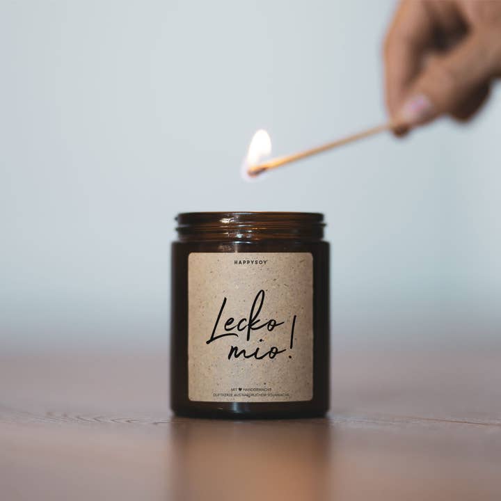 Happysoy – wholesale Burkljus – Doftljus | Lecko mio!