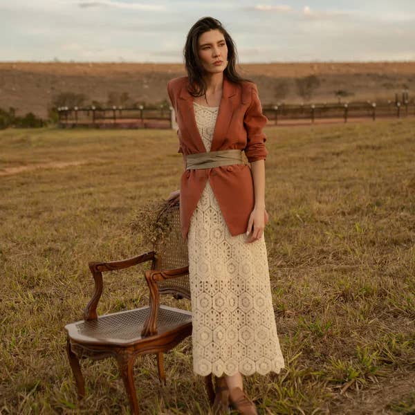 ADA Collection Belts - Wholesale Belt - Women's - Wrap Belt – Mushroom | Adjustable One-Size | Core Style1