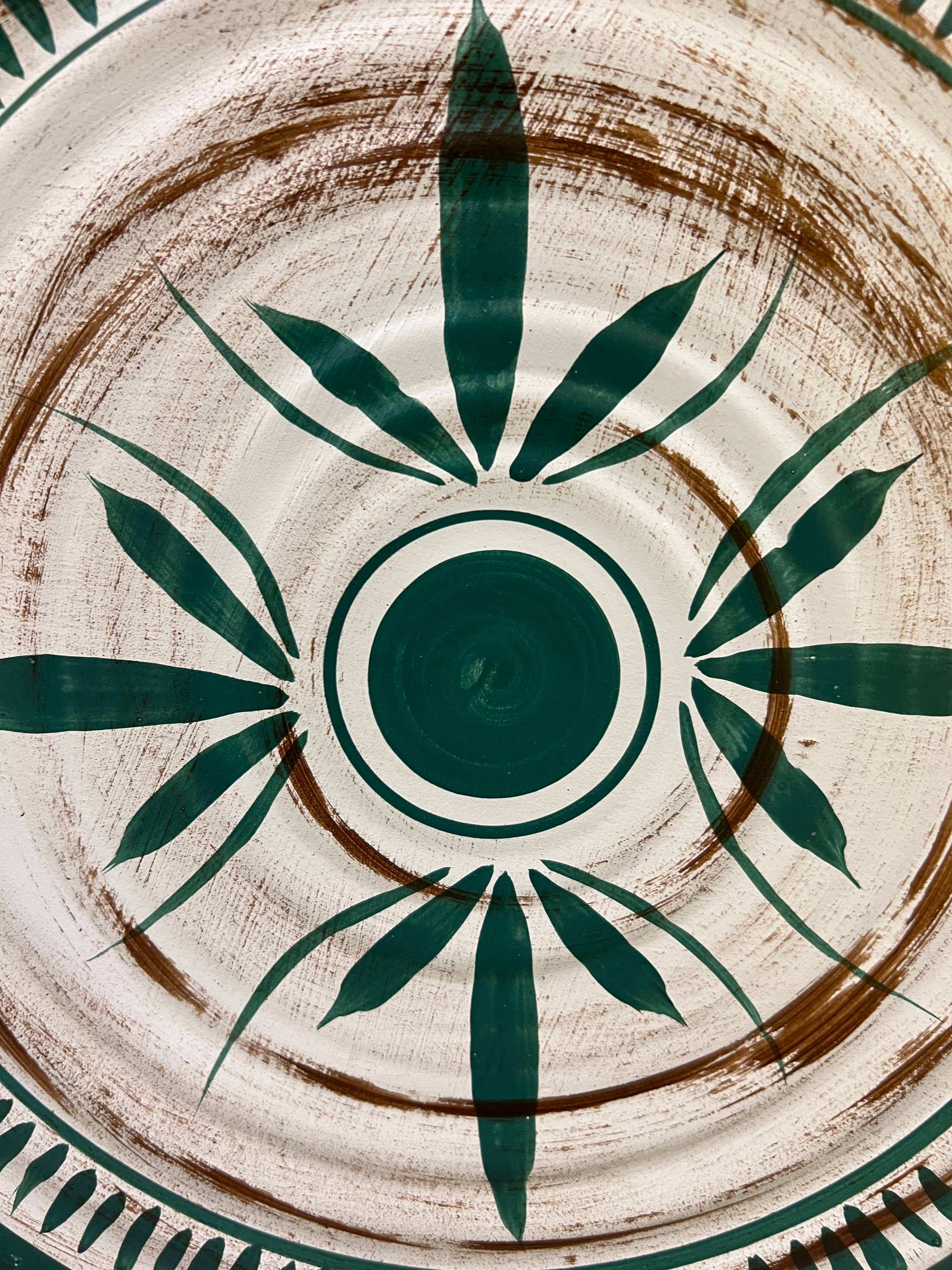 MOODONLINE – Arte de parede dimensional/3D por atacado – Decorativo, Cerâmica Artesanal, Placas de Parede Verdes, Penduramento de Parede11