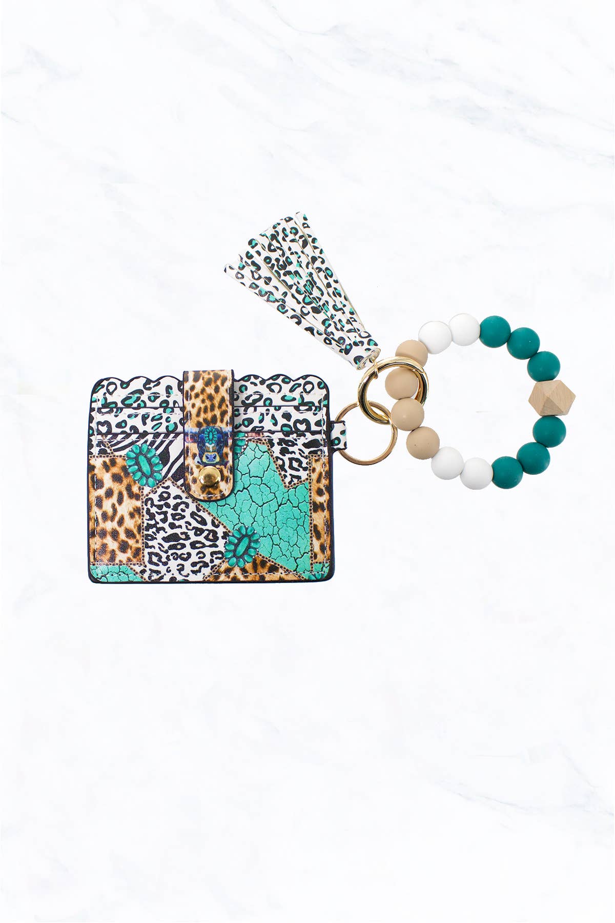 Suzie Q USA - Vente Bracelets porte-clés - Bracelet en perles de silicone avec porte-cartes et porte-clés8