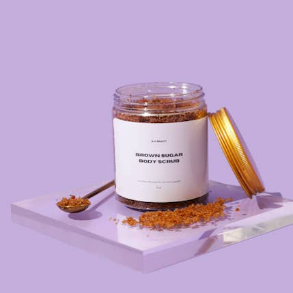 Brown Sugar Body Scrub for wholesale by AxV Beauty