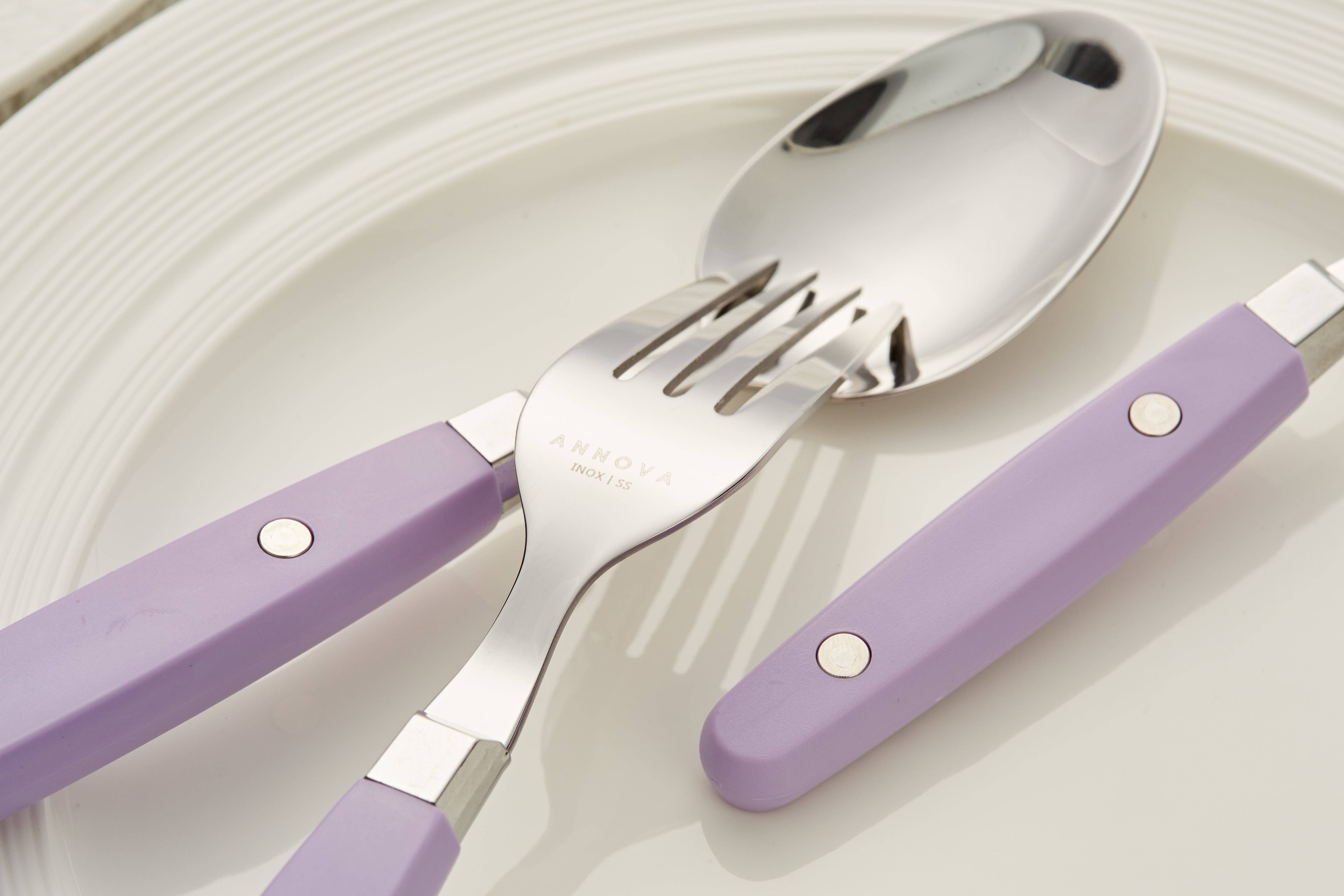 ANNOVA - Venta al por mayor Conjunto de cubiertos - Juego de Cubiertos Retro ANNOVA de 20 Piezas39