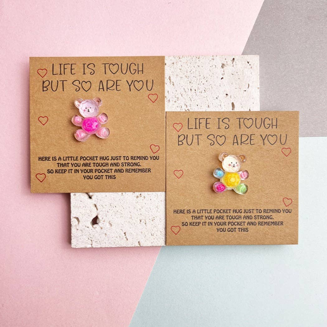 Magia Design - Wholesale Keepsake Coin/Token - Pocket Hug Rainbow Bear7