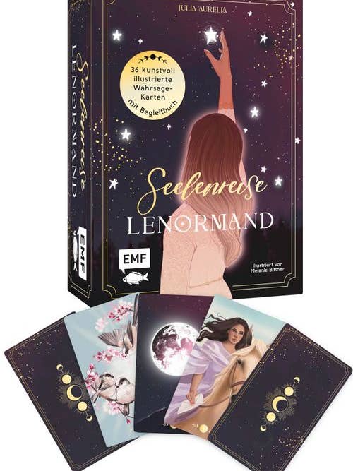 Lenormand-Kartenset: Seelenreise Lenormand für den Großhandel von EMF Verlag - Edition Michael Fischer