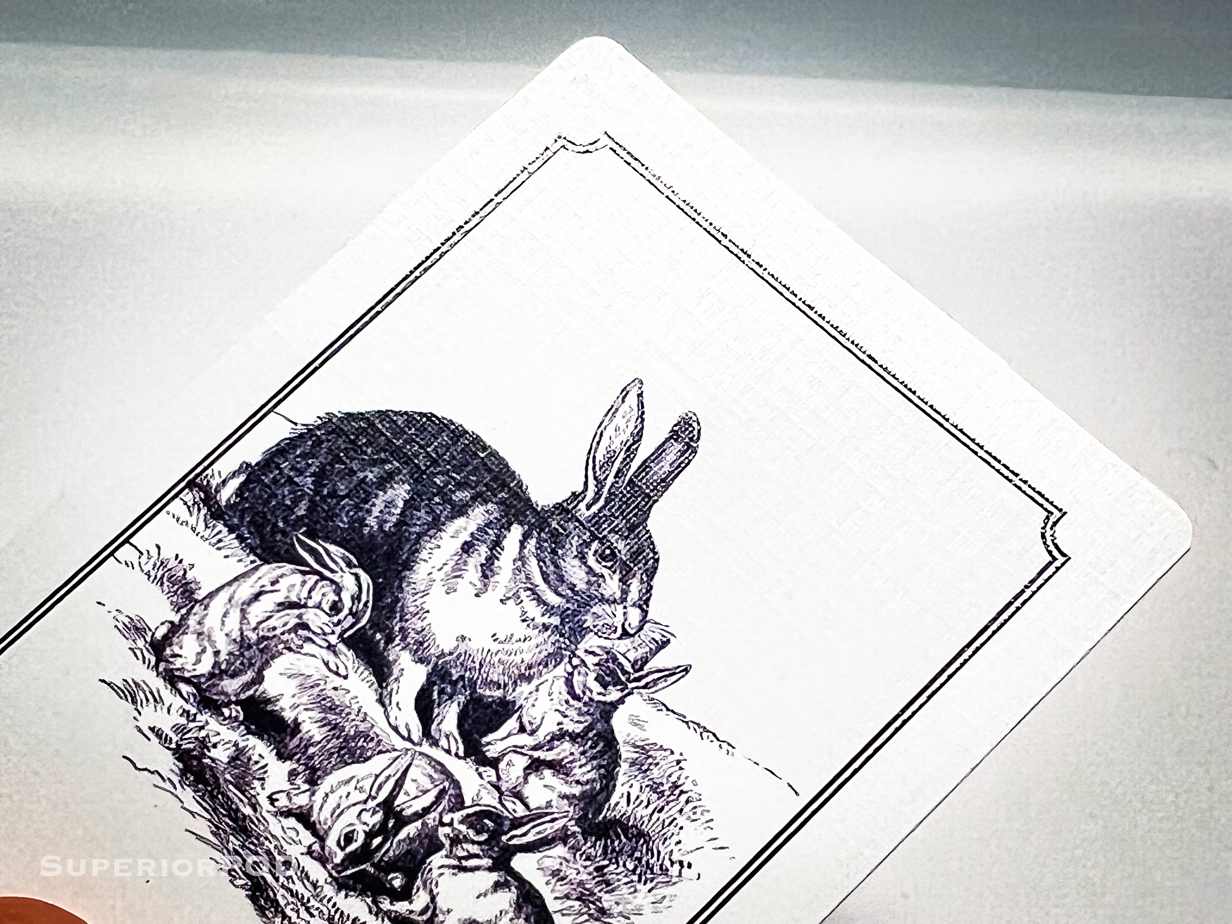 Superior Print on Demand - Vente Jeu de cartes - Cartes à jouer RABBITS, Jeu de cartes Bunny, Cartes de Pâques10