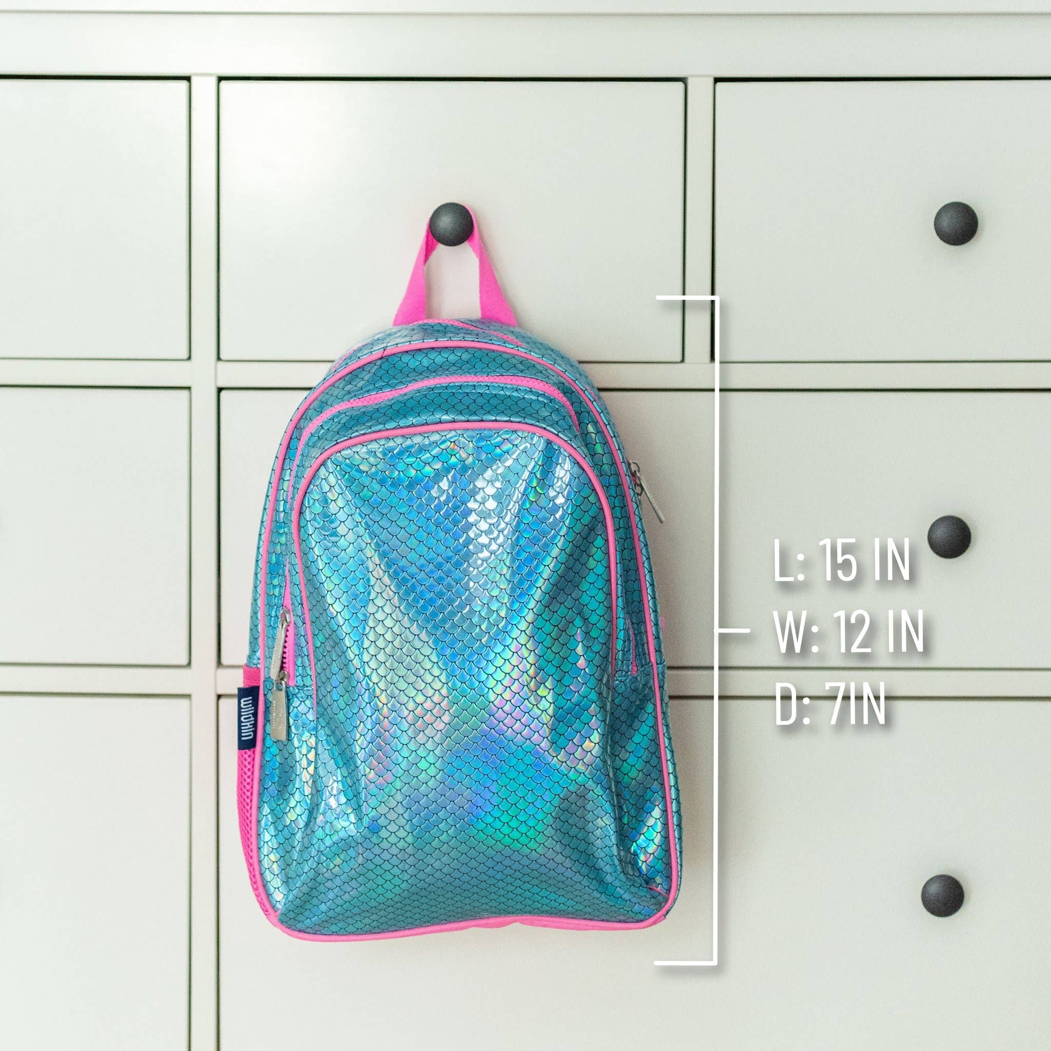 Wildkin - Wholesale Backpack - Kids - Mermaid Scales Backpack - 15 Inch2