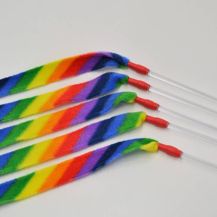 Cat Dancer Products, Inc. - Wholesale Pet Toy - Cat - Cat Dancer Cat Charmer Rainbow Cat Toy