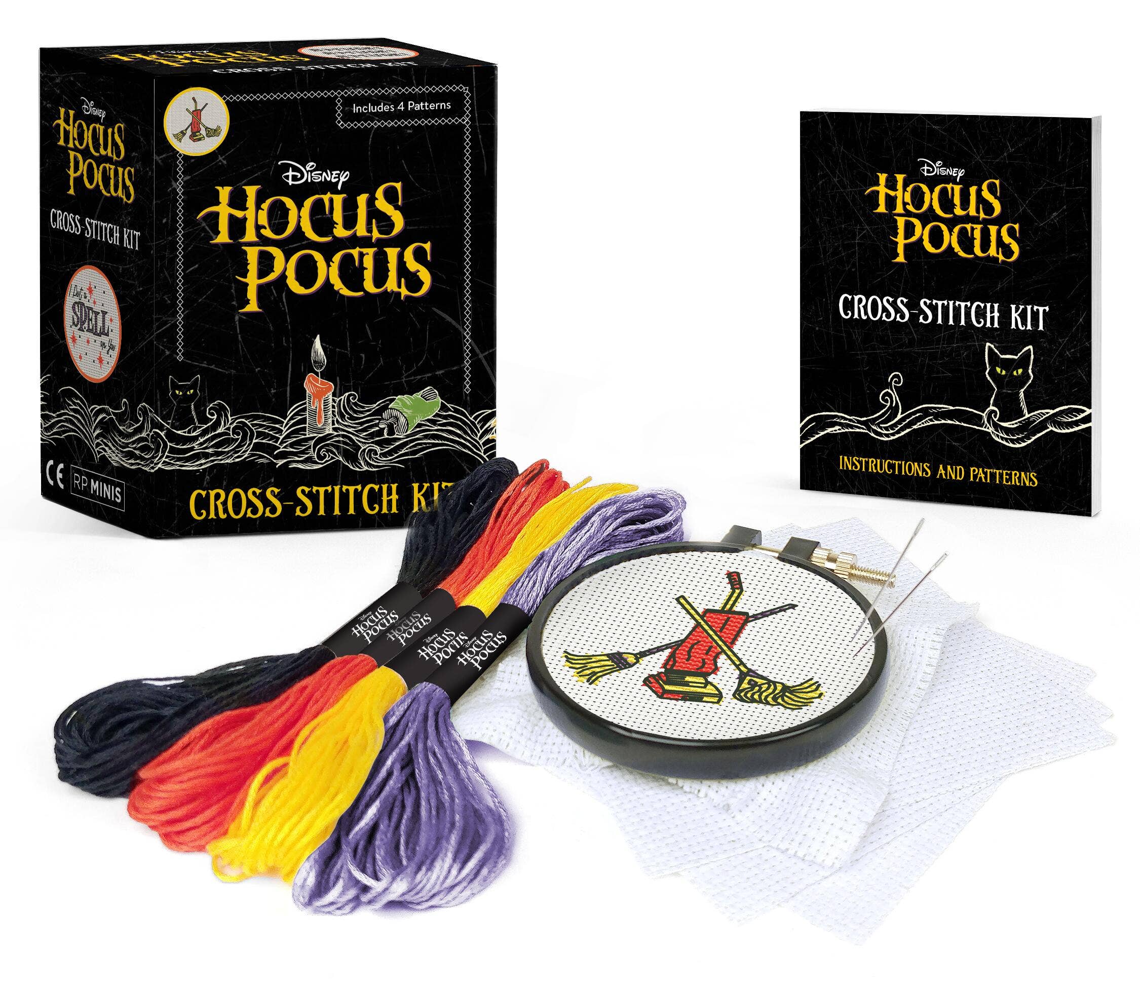 Hachette Book Group - Wholesale Gag Gift/Novelty Gift - Hocus Pocus Cross-Stitch Kit0
