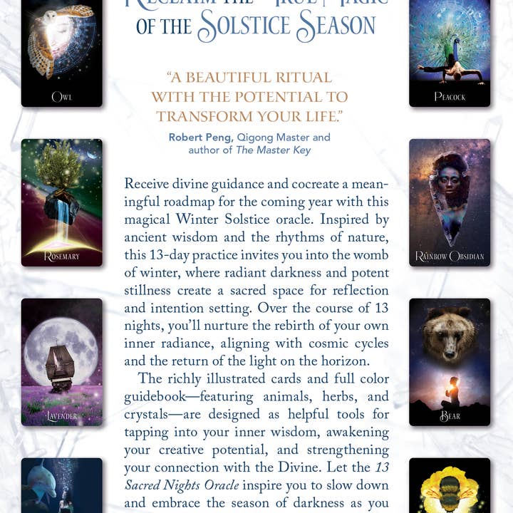 Beyond Words - Wholesale Tarot Cards - 13 Sacred Nights Oracle6