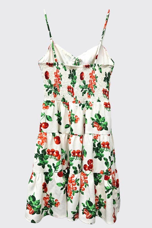 Ivory Printed Cut Out Dress for wholesale on Faire3