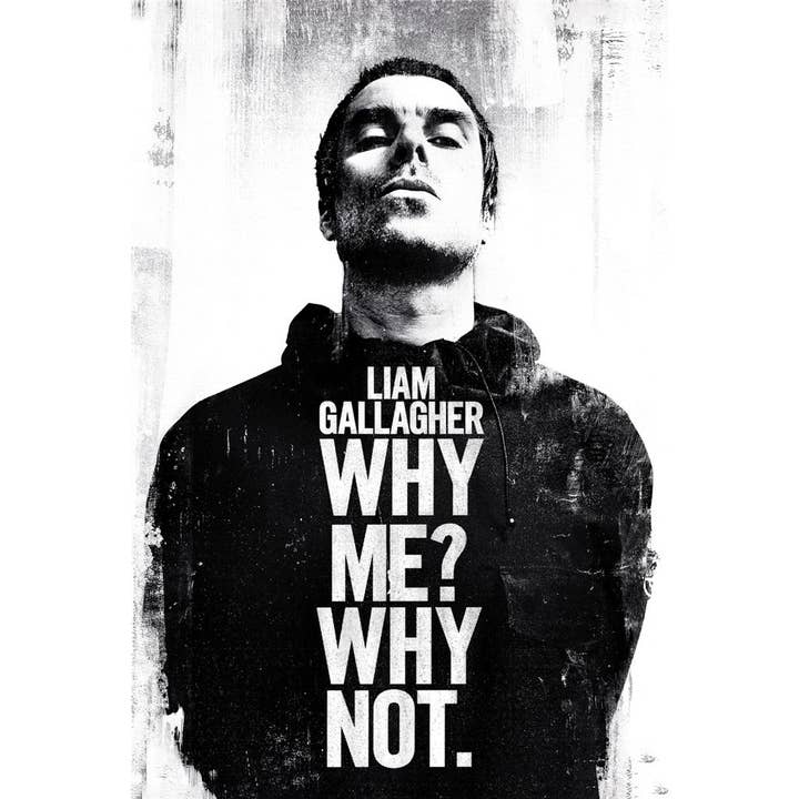 Maxi poster di Liam Gallagher (Why Me Why Not) per la vendita all'ingrosso da parte di Pyramid International