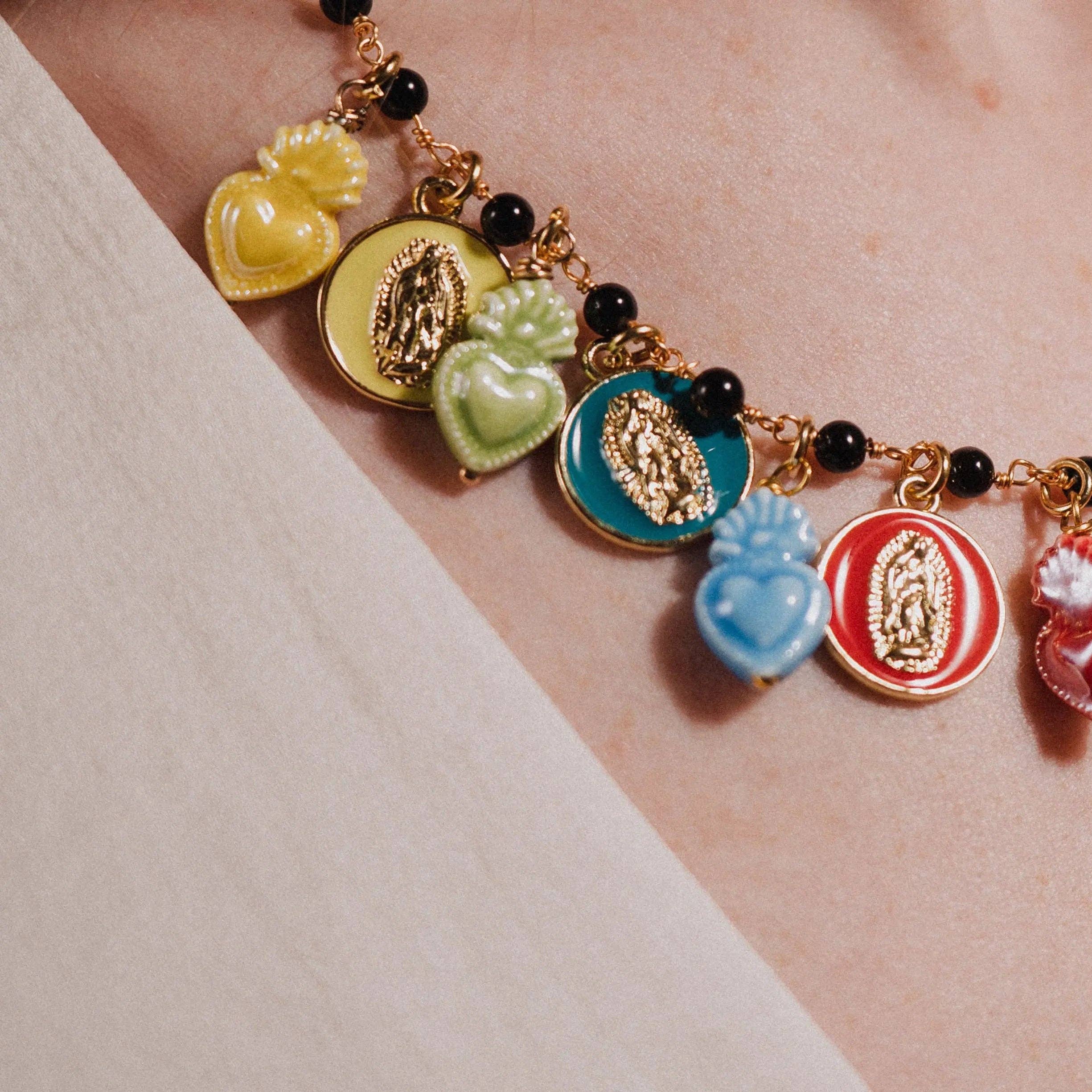 PHOEBE´S - Wholesale Pendant/Charm Necklace - Catholic Jewelry: Colorful Catholic Amulets for Devotion4
