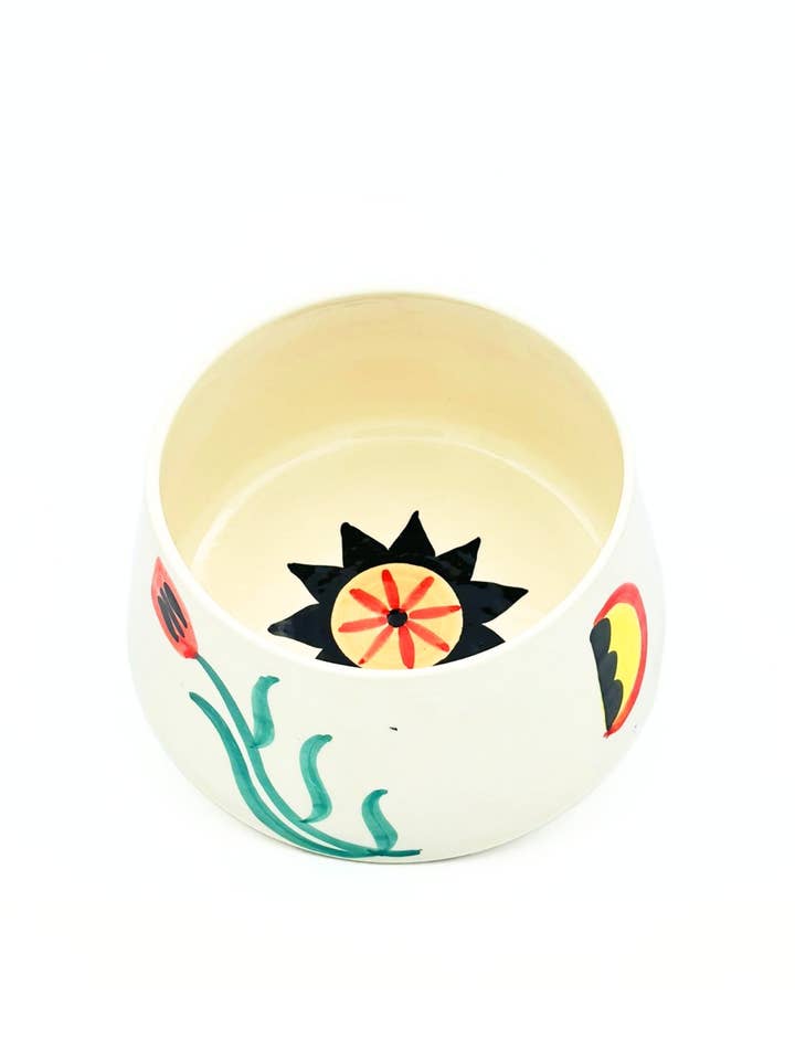 Trapesformad salladsskål mönster för wholesale av Marobali