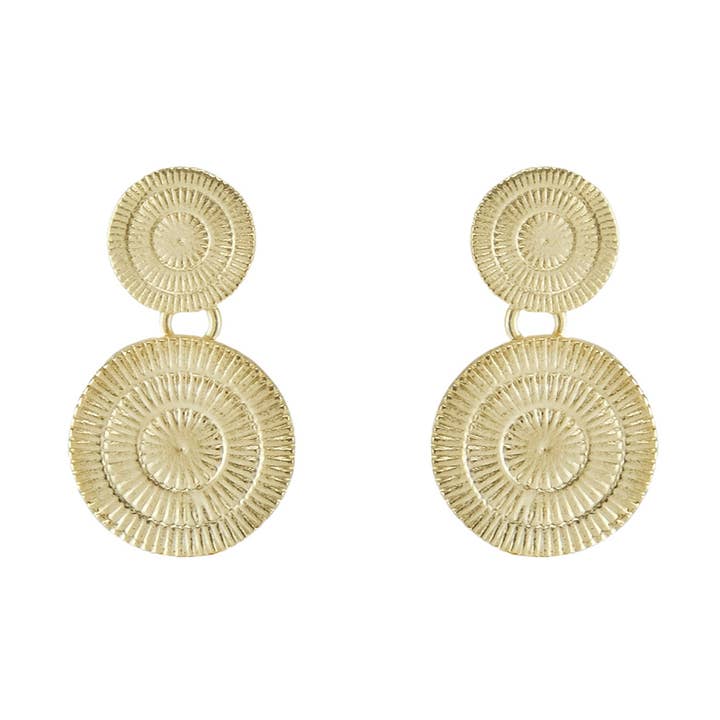 Marcia Moran - Wholesale Dangle Earrings - Ariel Textured Petite Earrings0