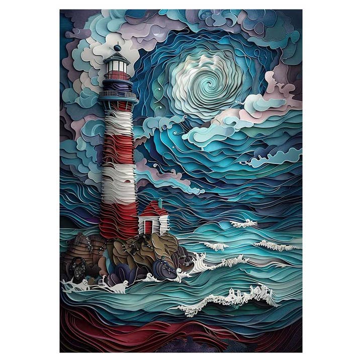 Lighthouse - Jigsaw Puzzle for wholesale by Crafthub