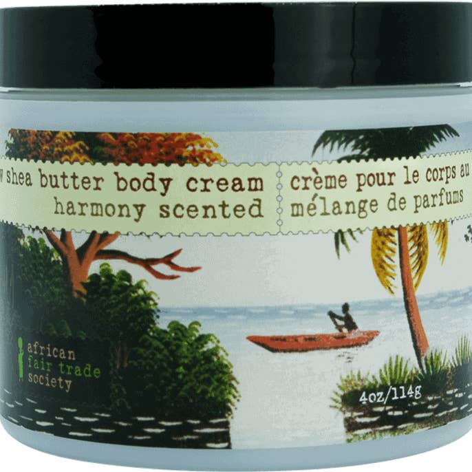 Harmony Body Cream - 4oz / 113 grams / size -sk-1673 for wholesale by African Fair Trade Society