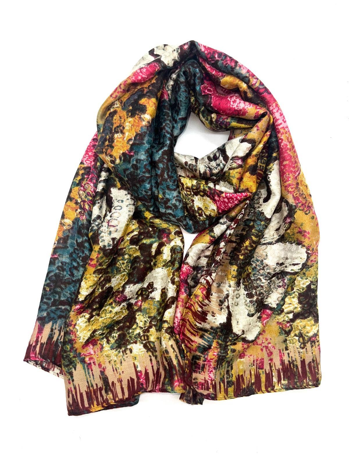 LINETA – wholesale Scarf – Women's – HH-316 Printed Scarf10