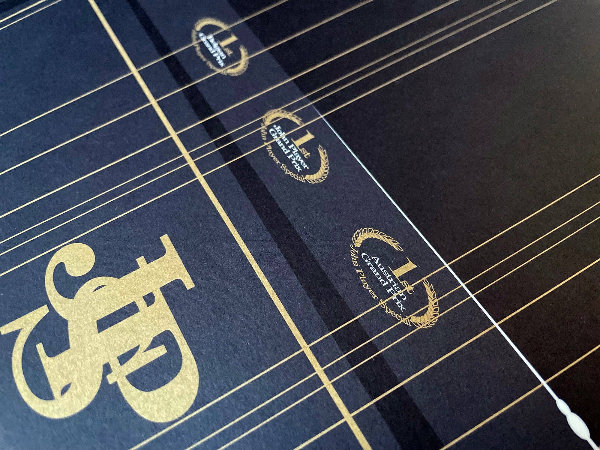 Ricardo Fine Car Artwork - Wholesale Art Print - Emerson Fittipaldi, Lotus 72D-Ford, Formula 1 World Champions 19726