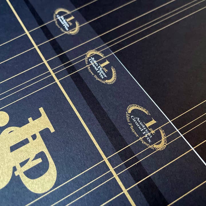 Ricardo Fine Car Artwork - Wholesale Art Print - Emerson Fittipaldi, Lotus 72D-Ford, Formula 1 World Champions 19726