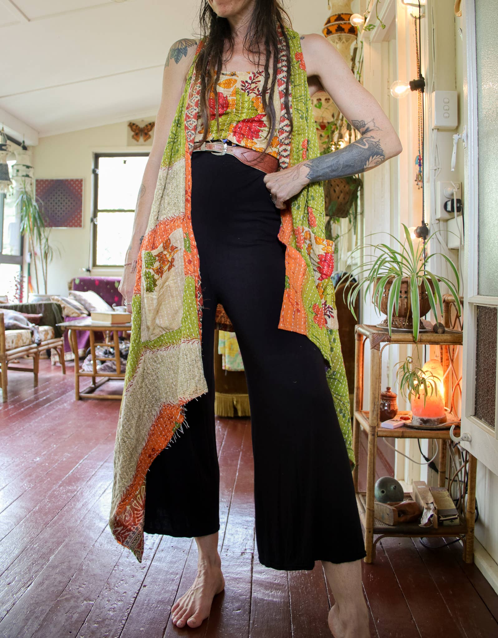 Renew Vintage - Wholesale Outerwear Vest - Women's - Kantha Vest1