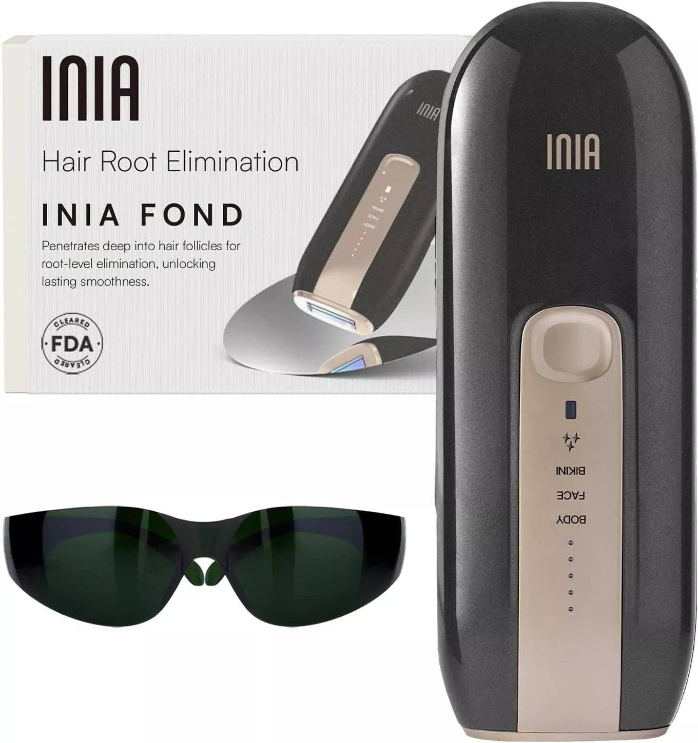 My Wholesale Warehouse - Wholesale Electronic Skincare Device - INIA Laser Hair Removal Device0