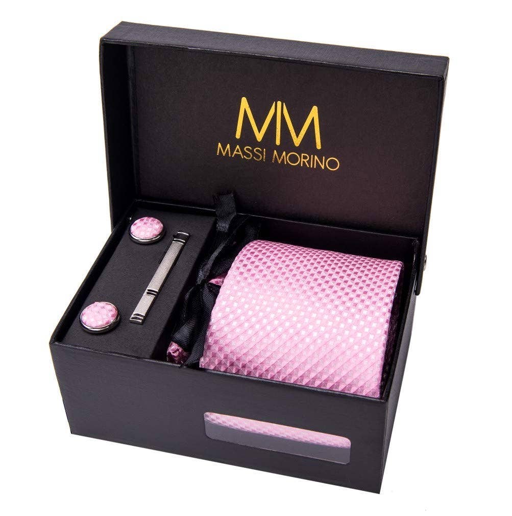 Massi Morino - Wholesale Necktie - Men's - Tie set | Extensive box content16