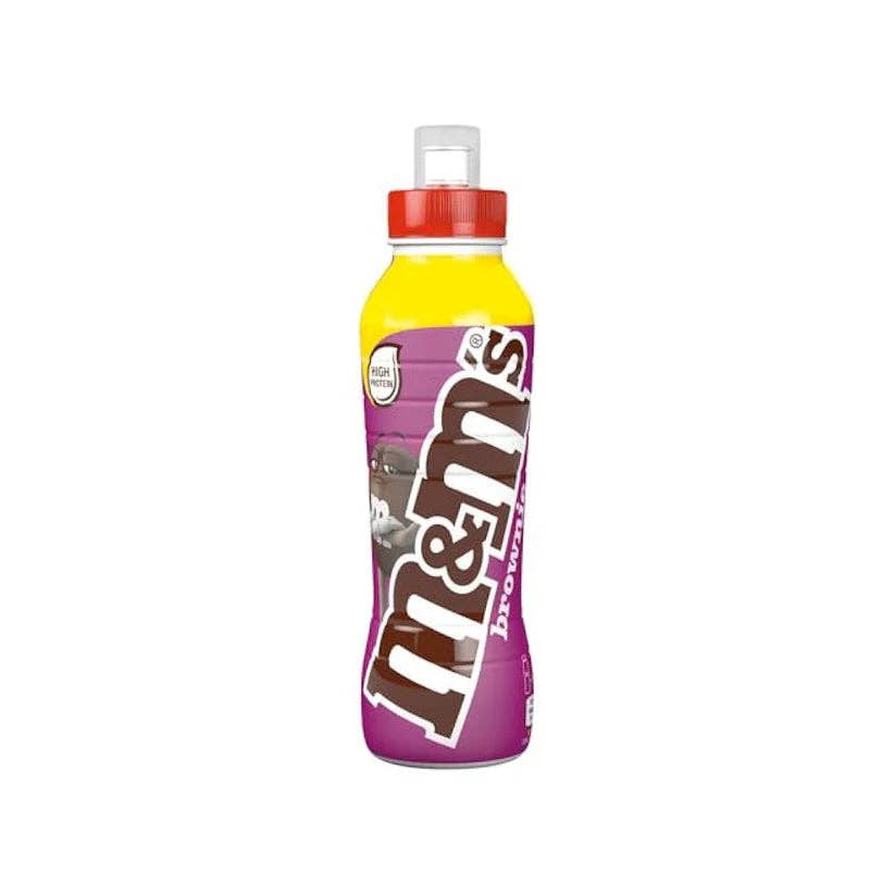 Pops Distro Inc - Vendita all'ingrosso Cioccolato - Bevanda al Cioccolato Brownie M&M's Milkshake (350ml) (UK) Confezione da 80