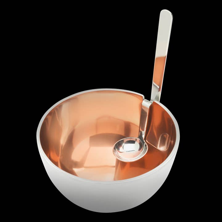 Inspired Generations - Wholesale Bowl - Peach Benzy Bowl with Spoon