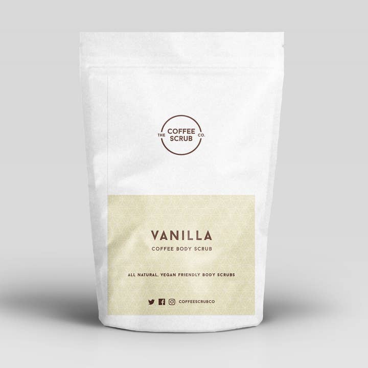 Vanilla Coffee Scrub for wholesale by The Coffee Scrub Co.