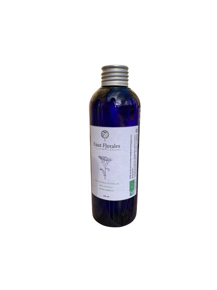 Bio-Schafgarbenblütenwasser, 200 ml für den Großhandel von Eaux Florales de Castillou