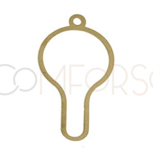 Perno di sicurezza 21x11mm Oro 750 ml per la vendita all'ingrosso da parte di COM FORSA SL