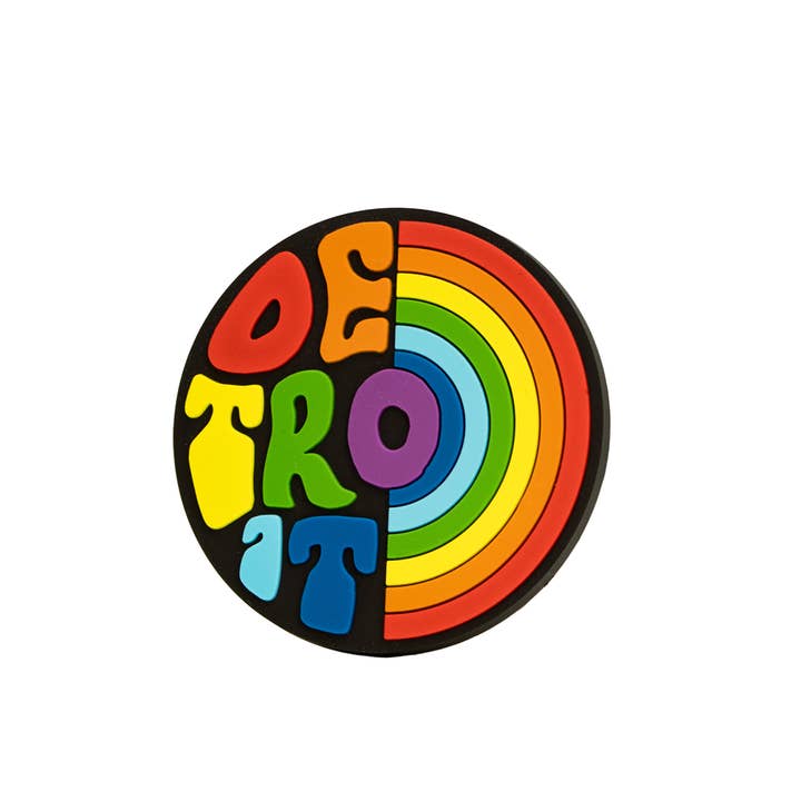 Detroit Shirt Co. – wholesale Magnet – Magnet - Detroit Rainbow1