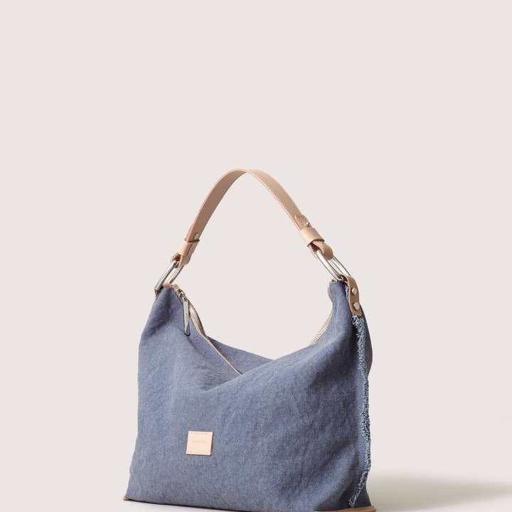Hana Canvas Hobo Bag in Horizon for wholesale on Faire
