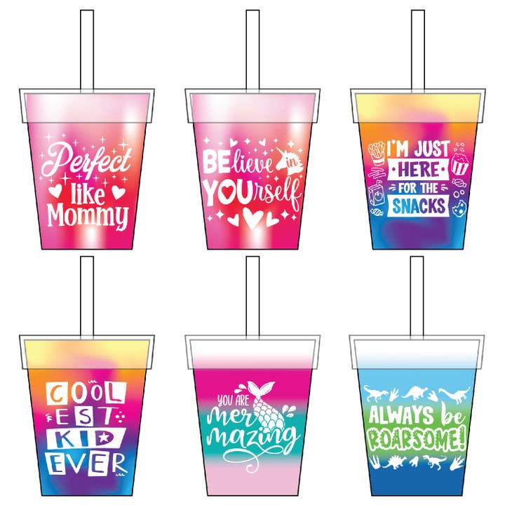 Novelty Brands - Wholesale Drinking Glass/Cup - Kids & Baby - Silicone 8oz Kids Toddler Kiddo Super Cups- 6/Display