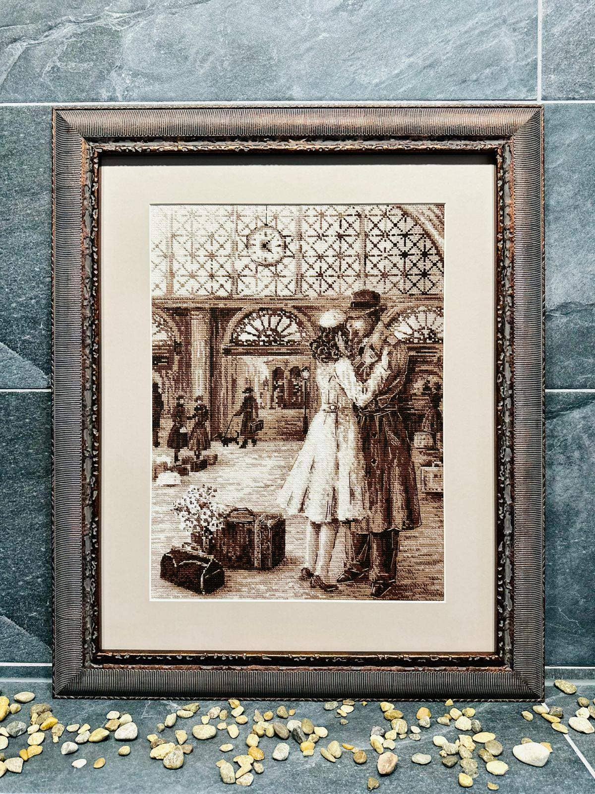 RIOLIS - Wholesale Embroidery/Cross Stitch Supplies - Cross Stitch Kit From Riolis 2111 Old Photo. Rendezvous3