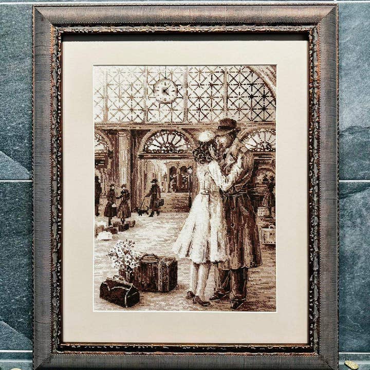 RIOLIS - Wholesale Embroidery/Cross Stitch Supplies - Cross Stitch Kit From Riolis 2111 Old Photo. Rendezvous3