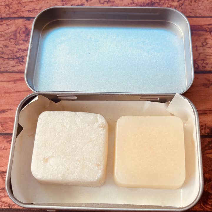 Farm Momma Soaps – Großhandel Shampoo-Puck/festes Shampoo – Bar-Reisesets mit Shampoo und Conditioner3