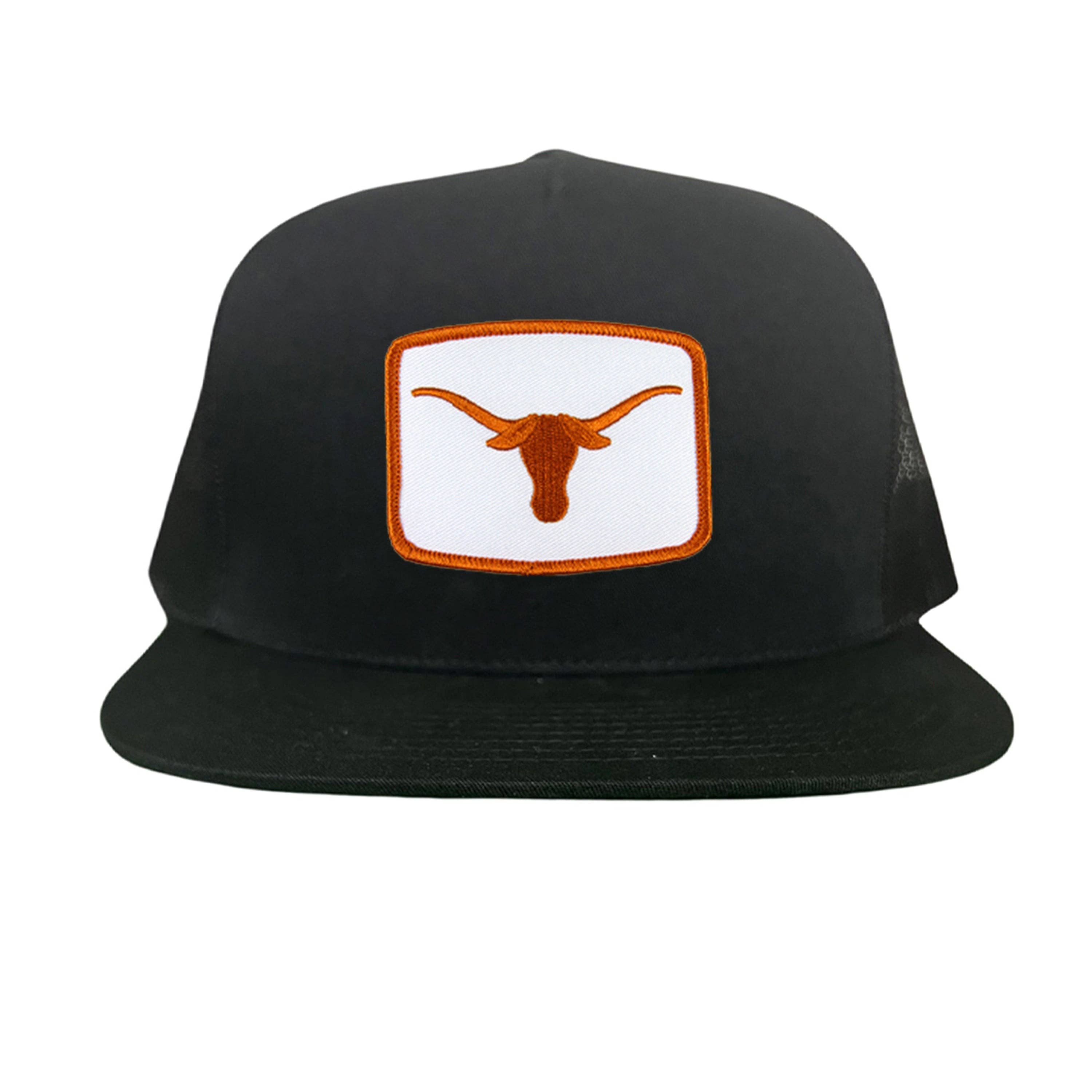 Last Stand Hats, LLC - Wholesale Trucker Hat - Unisex - Texas Longhorns Square Longhorn / Hats / 148 / UT9103 / MM24