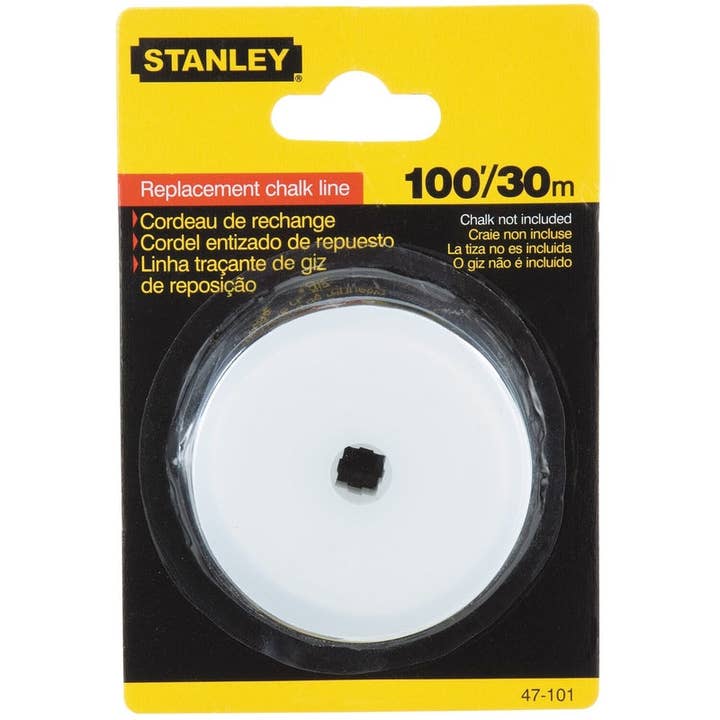 Everyday Supply Co - Wholesale Chalk - STANLEY TOOLS - Stanley Chalk Line Refill 100 ft. White