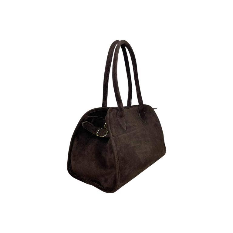 Chenson & Gorett - Wholesale Shoulder Bag - Women's - Italian Leather Shoulder Bag with Long Handles Promo 5789420