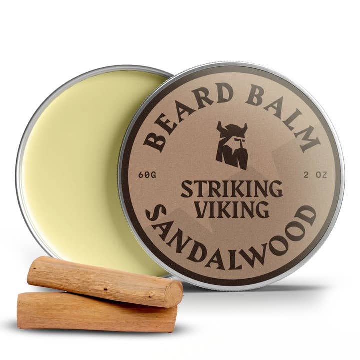 Beard Balm - Sandalwood for wholesale by Striking Viking