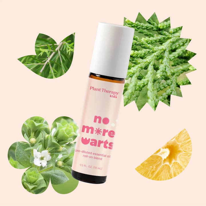 Plant Therapy – wholesale Essential oil roll-on – No More Warts Kidsafe Essential Oil Rollon 10mL3