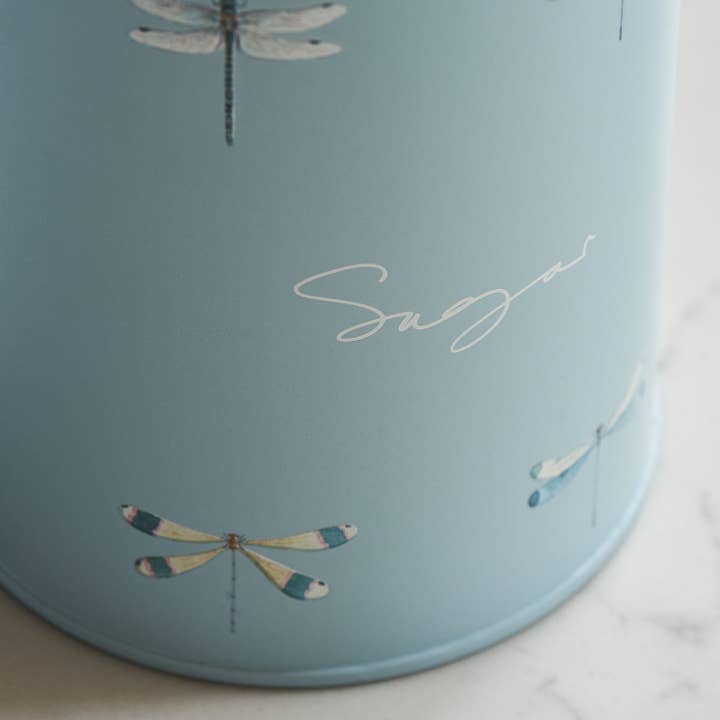 Sophie Allport – wholesale Food storage container – Watercolour Dragonfly Storage Tins (Set of 3)3