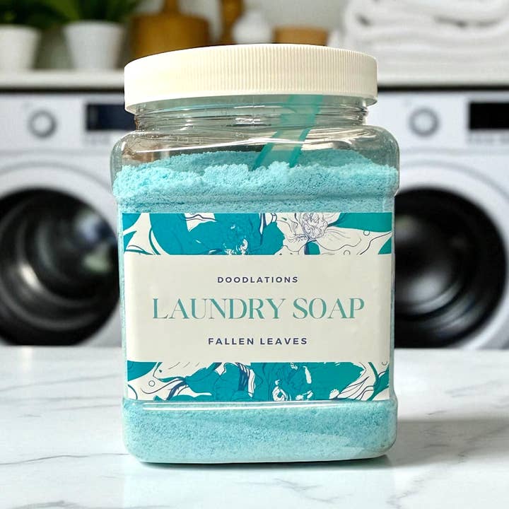 Doodlations - Wholesale Laundry Detergent Powder/Pods - Powder Laundry Detergent - Fallen Leaves0