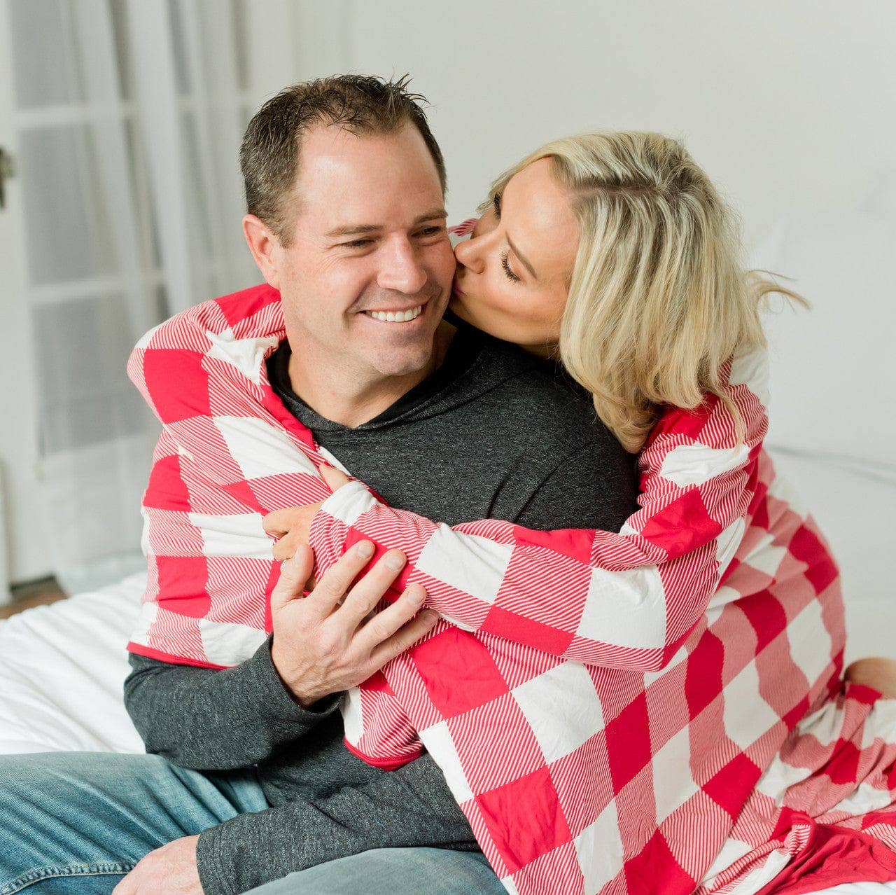 Pipermoon – Großhandel Überwurfdecke – Buffalo Erwachsenen-Wickeldecke - (Rot)4