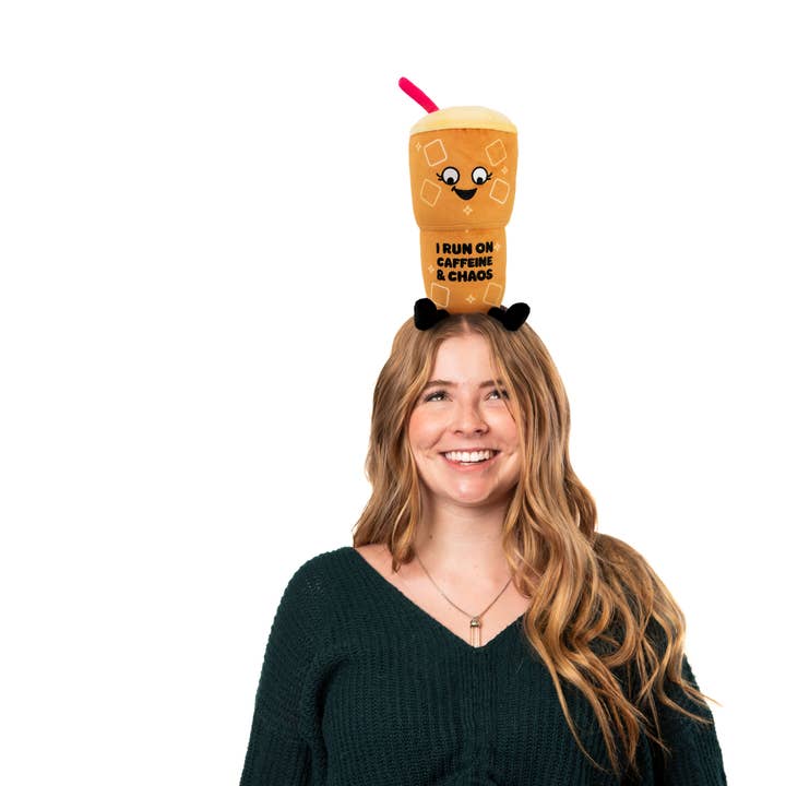 Punchkins - Wholesale Stuffed/Plush Toy - Kids & Baby - Plush Coffee - No Coffee No Workee Coffee Plush2