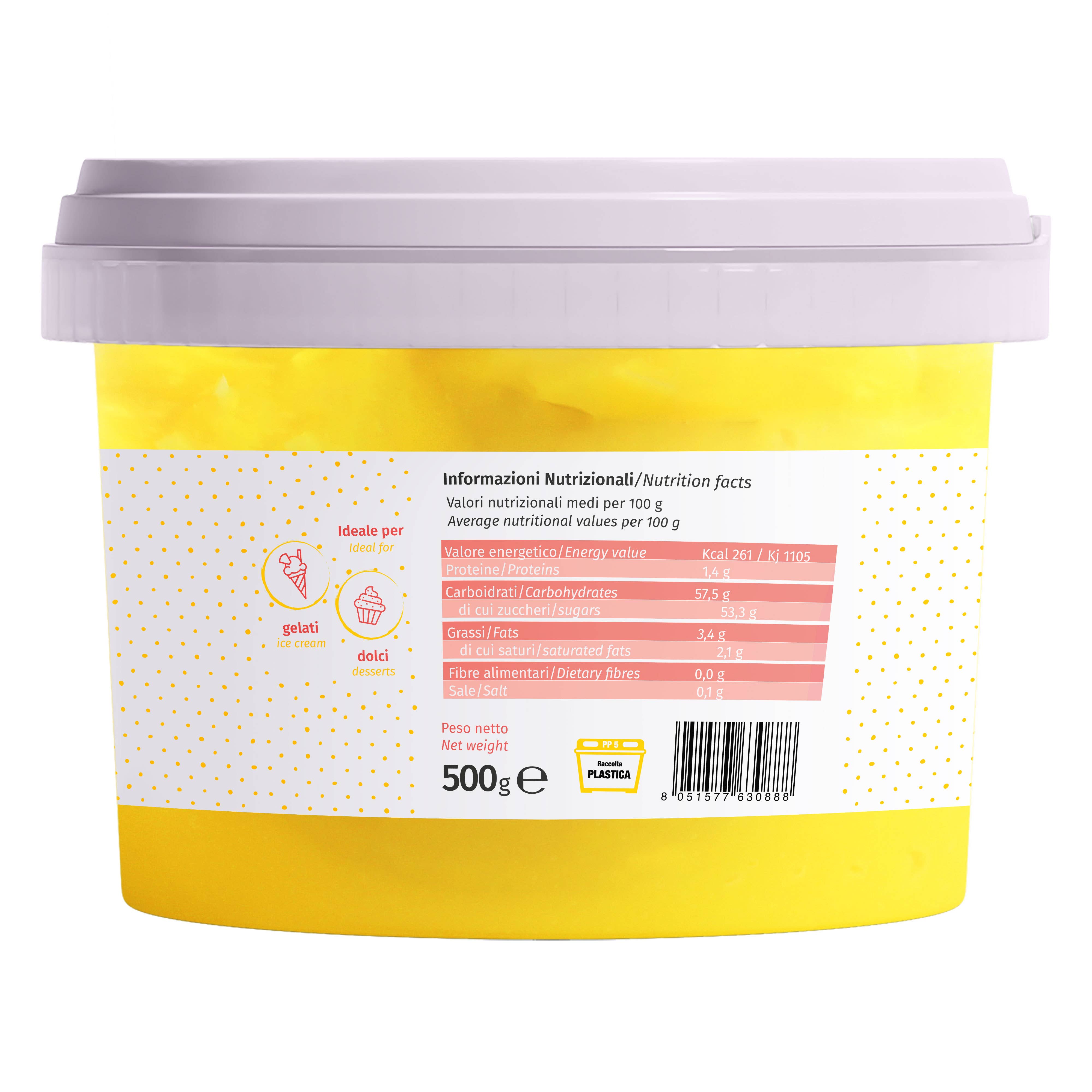 Dolcincasa.com - Wholesale Cake Mix - Spreadable and Filling Lemon Cream - 500g1