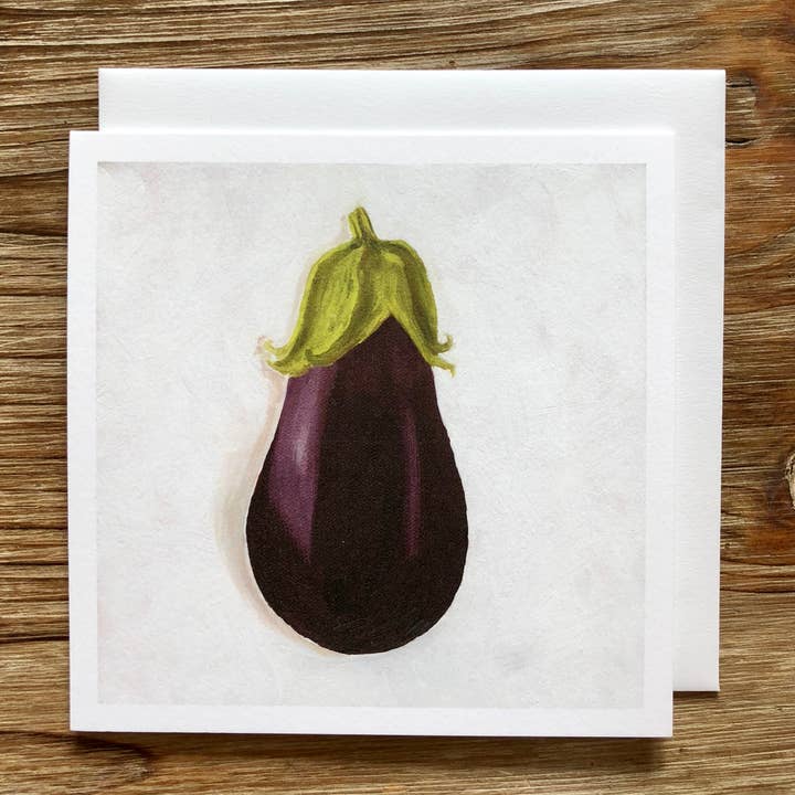 Aubergine Toute Occasion Carte pour la vente par Come Alive Studio