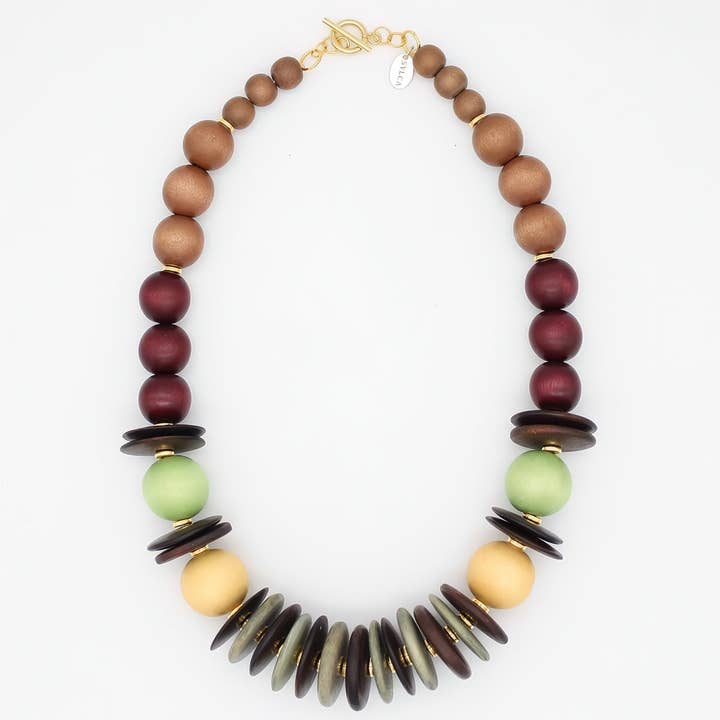 Collana Dichiarazione Rustic Grove per la vendita all'ingrosso da parte di Sylca Designs